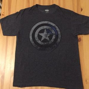 ⭐️ Men’s Marvel Captain American T-Shirt Sz M VGUC